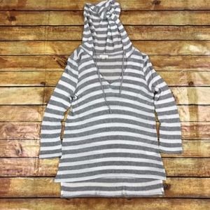 Soft Joie Bromley Striped Hoodie Size Small